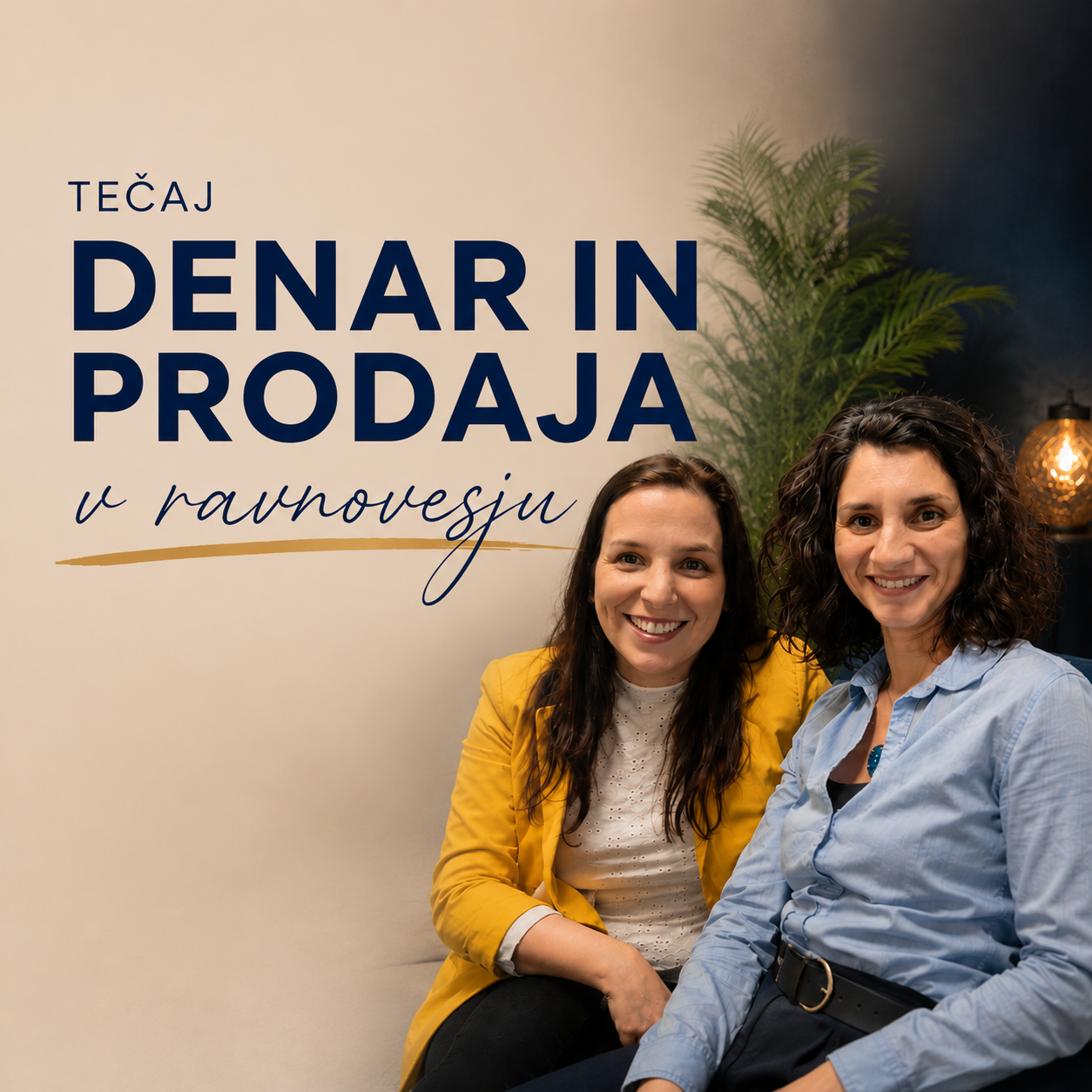 Denar in prodaja v ravnovesju